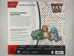 Pokemon TCG Scarlet & Violet 151 Poster Collection Box 3 Packs New Sealed - Image 2
