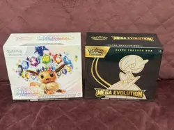 (1) Pokemon ETB Prismatic Evolution and (1)Mega Evolution - Both Sealed - Image 1