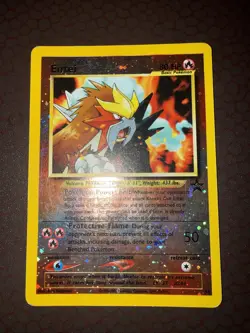 Pokemon! WOTC! Entei - Black Star Movie Promo - Reverse Holo - #34 MP! - Image 2