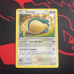 Pokemon TCG Snorlax 77/124 Fates Collide Regular NM - Image 1