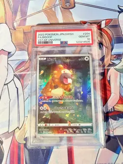 2022 POKEMON JPN SWORD & SHIELD VSTAR UNIVERSE #204 FULL ART/BIDOOF PSA 10 - Image 1