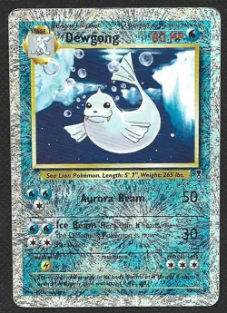 Pokemon Dewgong 40/110 Legendary Collection Reverse Holo Heavily Played HP - Image 1