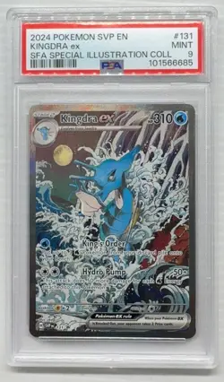 Pokemon Kingdra EX #131 Shrouded Fable Black Star Promo PSA 9 MINT - Image 1