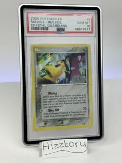 Pokemon Mawile Crystal Guardians Stamped Reverse Holo/Foil PSA 10 2006 - Image 1