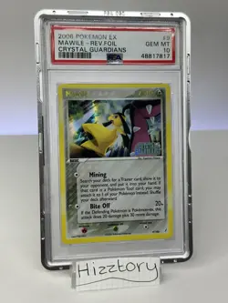 Pokemon Mawile Crystal Guardians Stamped Reverse Holo/Foil PSA 10 2006 - Image 3