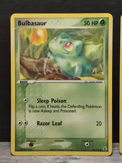 Squirtle 83/112 Charmander Bulbasaur FireRed LeafGreen LP Pokemon - Image 2