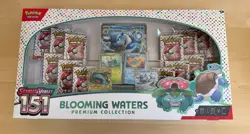 Pokemon TCG Scarlet and Violet 151: Blooming Waters Premium Collection Sealed - Image 1