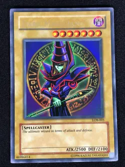 Yugioh Dark Magician LOB-005 Ultra (MP) - Image 1