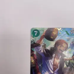 One Piece Shanks OP14-027 Alt Art R The Azure Sea's Seven English NM - Image 4