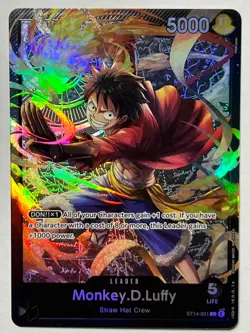 Monkey.D.Luffy ST14-001 One Piece Starter Deck 14: 3D2Y L English - Image 1