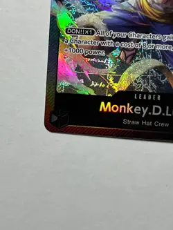 Monkey.D.Luffy ST14-001 One Piece Starter Deck 14: 3D2Y L English - Image 4