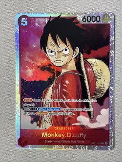 One Piece - Starter Deck ST01 Monkey.D.Luffy - 012 - Super Rare NM - Image 1