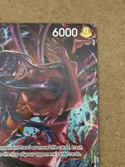 One Piece CCG Nico Robin OP09-107 Rare Alt Art Holo Foil English - Image 2