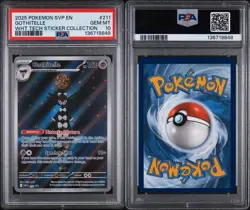 2025 POKEMON SVP EN-SV BLACK STAR PROMO #211 GOTHITELLE PSA 10 - Image 3