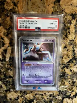 Pokemon TCG Deoxys Ex Deoxys Pokemon Promos 097/107 PSA 8 New Cert - Image 1