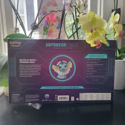 Pokemon Vaporeon VMAX Premium Collection Box Sealed Evolving Skies - Image 2