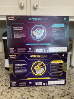 Pokemon Vaporeon VMAX Premium Collection Box Lot Brand New Sealed - Image 2