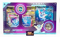 Pokemon Vaporeon VMAX Premium Collection Box Sealed - Image 1