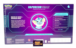 Pokemon Vaporeon VMAX Premium Collection Box Sealed - Image 2