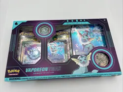 Pokemon Vaporeon VMAX Premium Collection Box Brand New Sealed 820650101618 - Image 1