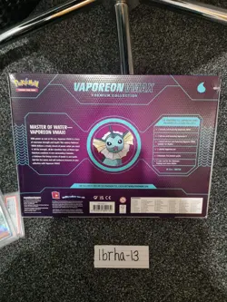 Pokemon TCG Vaporeon VMAX Premium Collection Box | Brand New Sealed - Image 2