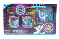 POKEMON VAPOREON VMAX PREMIUM COLLECTION BOX FACTORY SEALED - Image 2