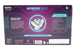 POKEMON VAPOREON VMAX PREMIUM COLLECTION BOX FACTORY SEALED - Image 3