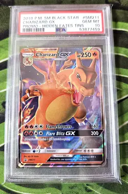 PSA 10 / Hidden Fates Promo / Charizard GX SM211 - Pokemon TCG - Image 1