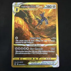 Pokemon TCG Origin Forme Dialga VSTAR Crown Zenith GG68/GG70 Great Centering - Image 1
