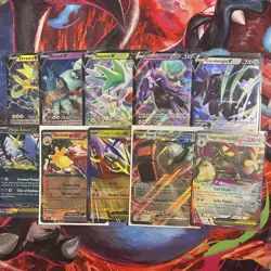Pokemon TCG V Card Lot Mixed Lot Of 10 Cards - Image 1