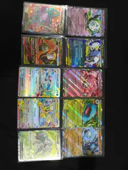 Pokemon TCG Mixed Lot - 10 cards- EX (includes 3 full art) holo/reverse holo - Image 1