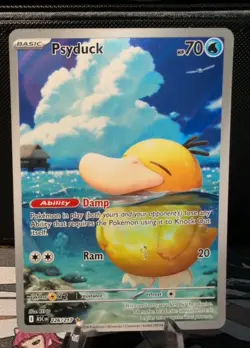 Psyduck 226/217 Illustration Rare Pokemon Ascended Heroes English NM - Image 1