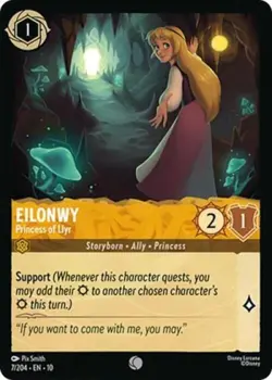 ~ Eilonwy - Princess of Llyr ~ NM Cold Foil ~ Whispers in the Well ~ - Image 1