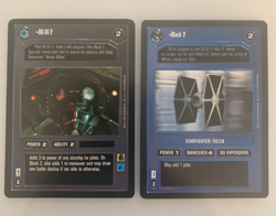 Star Wars CCG 1995 Premiere DS-61-2 and Black 2 Card - EXCELLENT CONDITION - Image 1