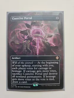 MTG Coercive Portal (Borderless) NM 0109 Regular - Image 4