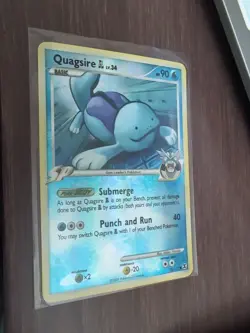 Quagsire GL Rising Rivals 76/111 Reverse Holo Gym Leader's Pokemon Card - Image 2