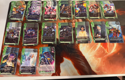 Gundam Card Game Dual Impact GD02 Playset of C & UC (4x of each listed) - Image 3