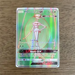 Pheromosa GX Full Art Ultra Rare 140/156 Sm-Ultra Prism Holo Pokemon TCG Card - Image 1