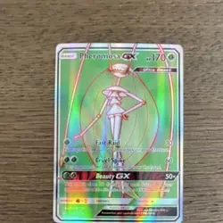 Pheromosa GX Full Art Ultra Rare 140/156 Sm-Ultra Prism Holo Pokemon TCG Card - Image 3