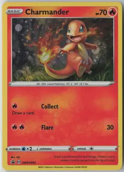 SWSH: Sword & Shield Promo Cards #SWSH092 Charmander - Image 1