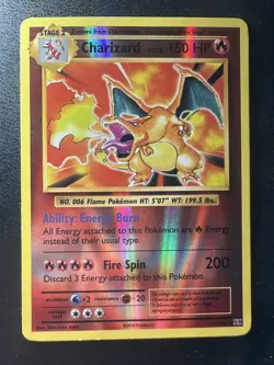 Pokemon TCG Charizard 2016 Reverse Holo Card 11/108 XY: Evolutions - Image 1