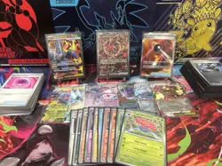 Phantasmal Flames Partial Set: Holos/non, Base Cards, EXs, FA And Oricorio Promo - Image 1