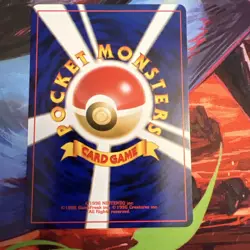 Totodile No.158 Neo Destiny (Japanese) Old Back Vintage Pocket Monster TCG Card - Image 3