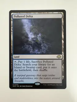 Polluted Delta MTG Magic the Gathering Card NM Near Mint MH3 - Image 1
