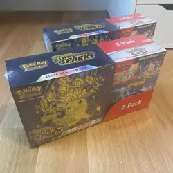 Pokemon TCG Surging Sparks Costco 2-Pack - ETB & Booster Bundle LOT OF 2 - Image 2