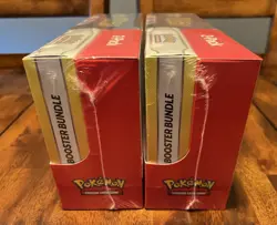 Lot of 2 Pokemon Surging Sparks ETB + Booster Bundle Costco 2-pack Sealed - Image 2
