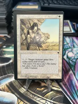 Icatian Scout (Alexander) Fallen Empires Regular Miscut Error ! Off Center - Image 1