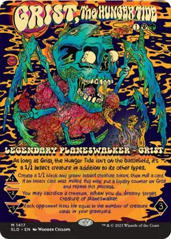 1 x FOIL Grist, the Hunger Tide Near Mint MTG Secret Lair 1417 - Image 1