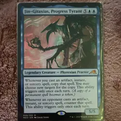 Jin-Gitaxias, Progress Tyrant Kamigawa: Neon Dynasty Legendary Creature Blue My. - Image 1