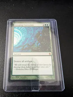 Creeping Corrosion - Mirrodin Besieged #78 Rare - Lightly Played+ - MtG - Image 1